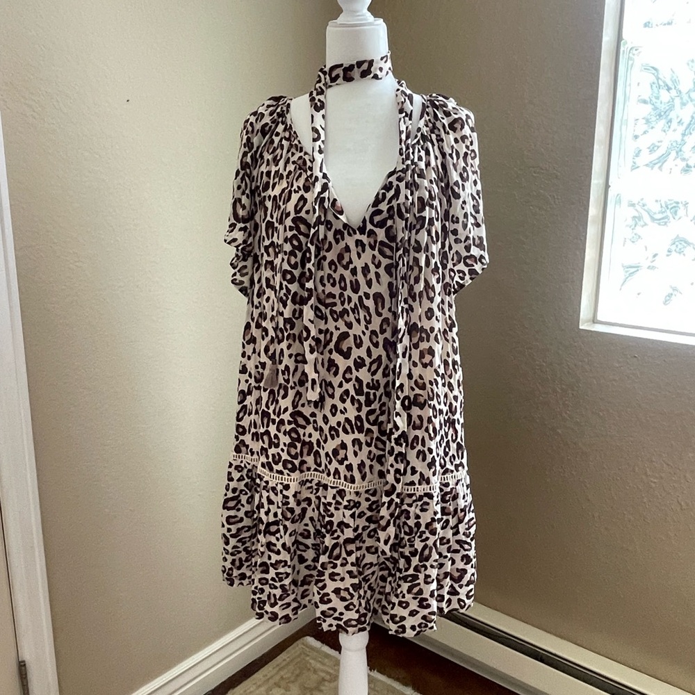 🐆 Spell Bodhi Mini Dress (vintage spell, leopard print) - Picture 7 of 9
